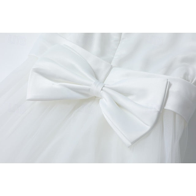 Kids Flower Girl Sleeveless Wedding Girls' Dress