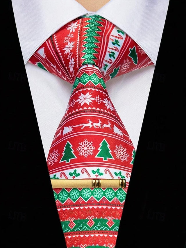 – Men's Holiday Christmas Festive Fun and Ties Neckwear