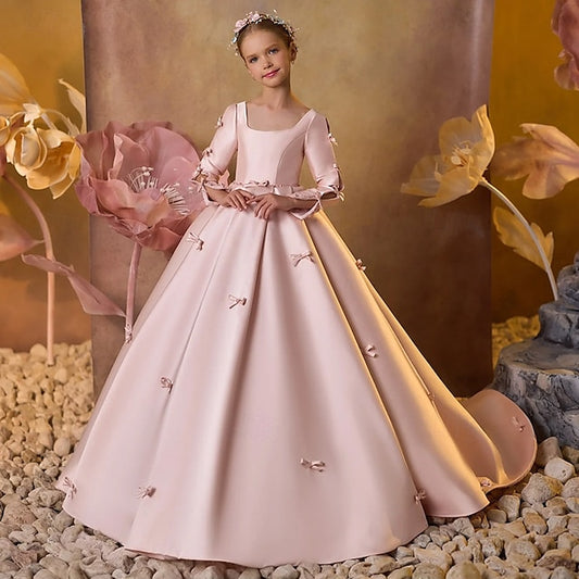 Girls' Communion Dress Party Flower Girl First