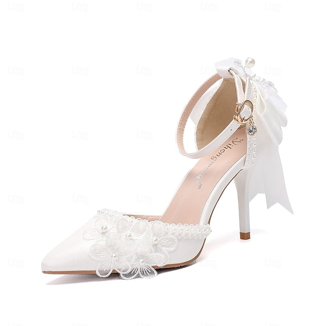 Party White Wedding Shoes Women's