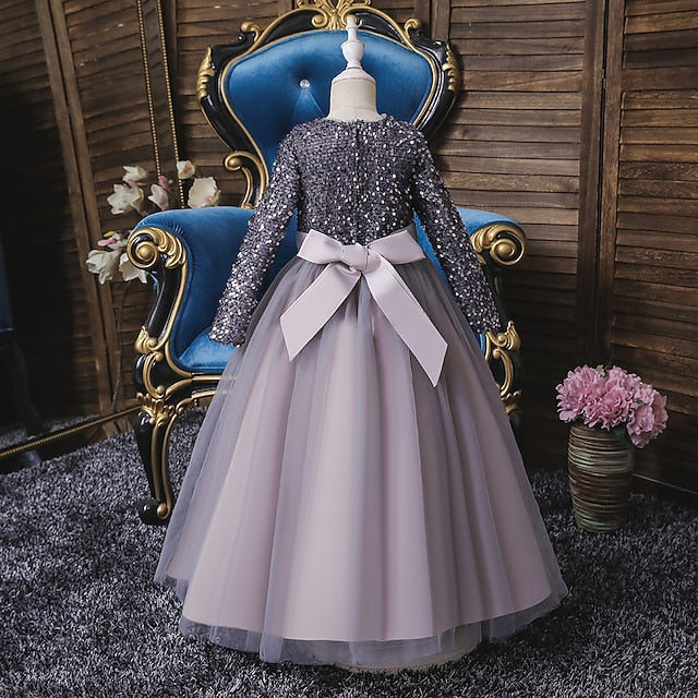 Flower Party Dress Performance Girl Girls'