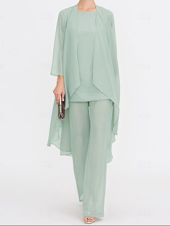 Piece Bride Mother 3 the Wedding Pantsuit of Beach