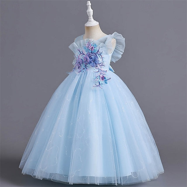 Girl Flower Dress Kid's Princess Girls'