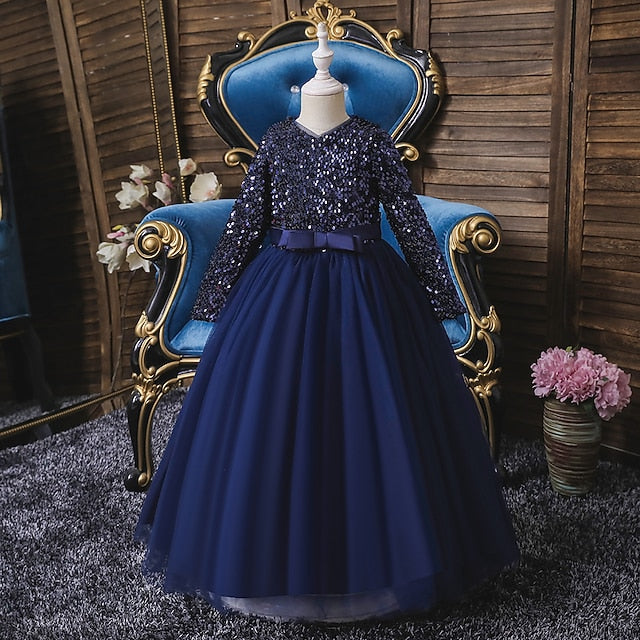 Flower Party Dress Performance Girl Girls'