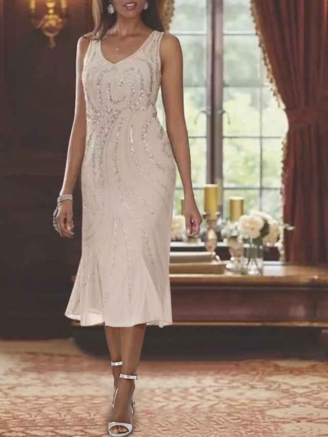 Bride Piece Mother the Formal Wedding Beach Two Mermaid of Dress